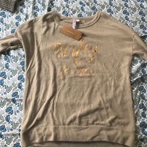 “Wifey for Lifey” long sleeve shirt